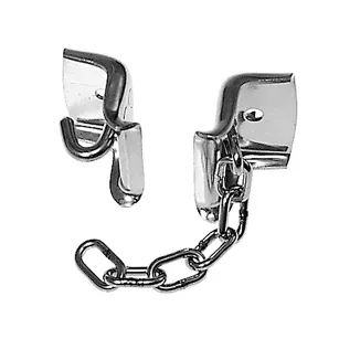 Fixing brackets with chain