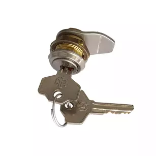Key barrel with cover