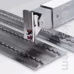 Listwa kotwiczna aluminiowa - przykład