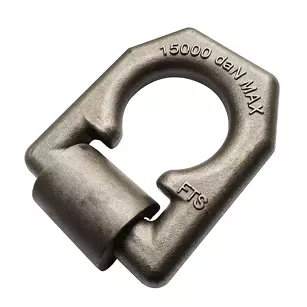 Lashing ring 15000 kg, raw steel 