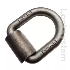 Lashing ring 12000 kg, raw steel  